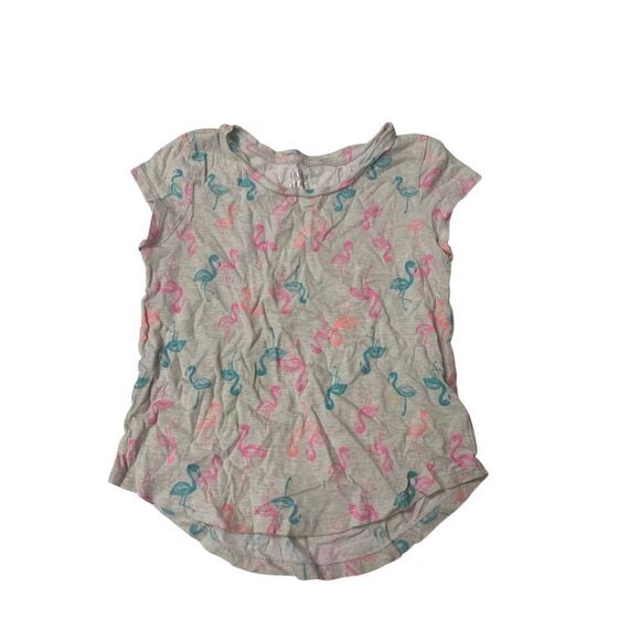 Flamingo Graphic T-shirt - Picture 1 of 3
